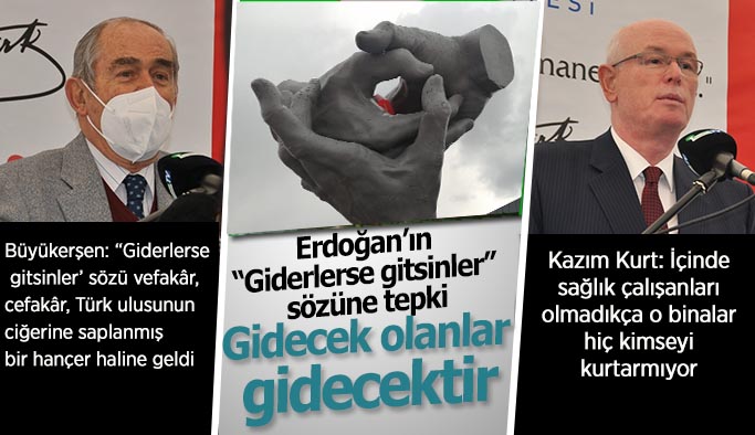 Park açılışında Erdoğan’ın “giderlerse gitsinler” sözlerine tepki