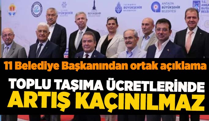 Toplu taşımada ücretlerinde ciddi artış yaşanacak