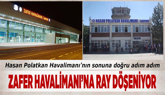 Zafer Havaalanı demiryoluyla Eskişehir'e bağlanacak