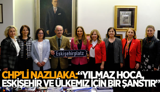 CHP’li kadınlardan Büyükerşen’e ziyaret