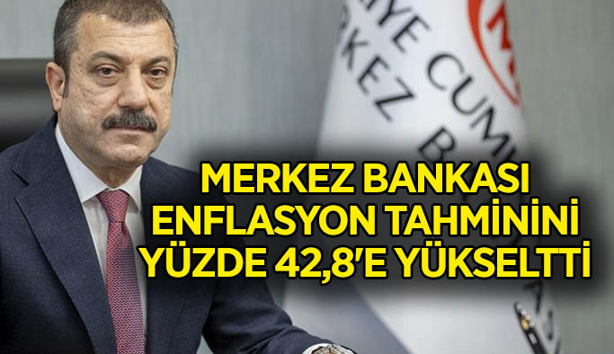 Merkez Bankası enflasyon beklentisini yükseltti