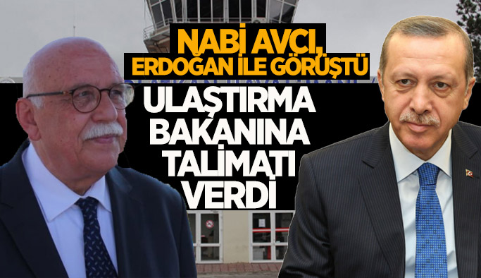 Nabi Avcı, Erdoğan ile görüştü