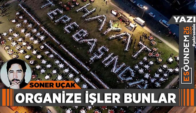 Organize  işler bunlar