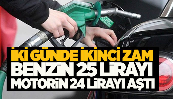 Akaryakıta 2 günde 2 liradan fazla zam!