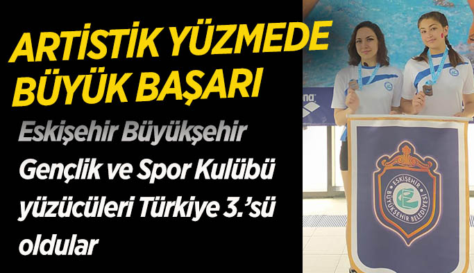 Artistik yüzmede büyük başarı