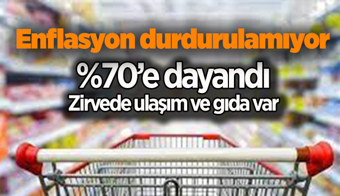 Enflasyon durdurulamıyor