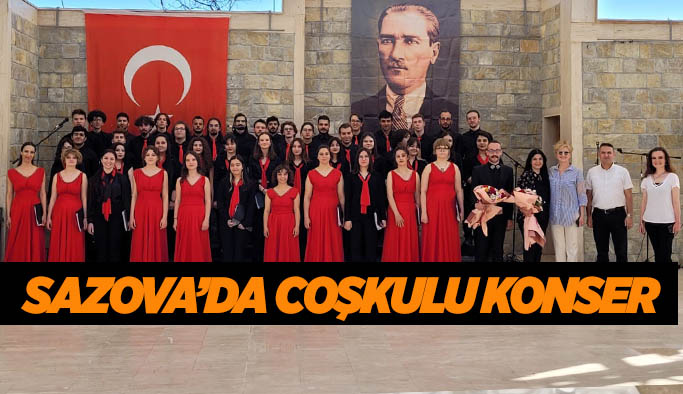 Sazova’da coşkulu konser