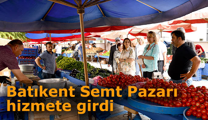 Batıkent Semt Pazarı hizmete girdi