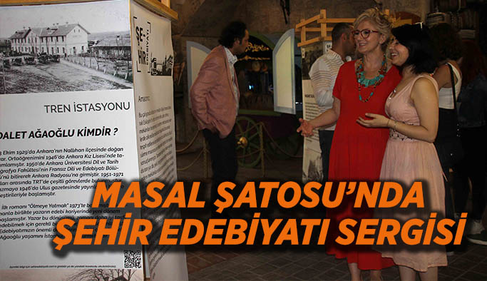 Masal Şatosu’nda Şehir Edebiyatı Sergisi