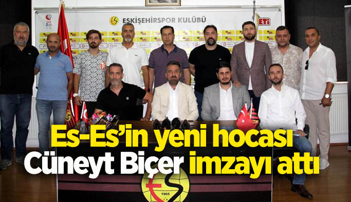 Es-Es’in yeni hocası Cüneyt Biçer imzayı attı