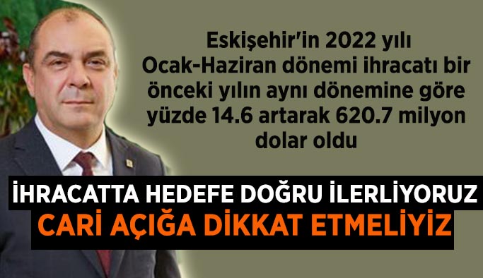 ESO Başkanı Kesikbaş ihracat rakamlarını değerlendirdi