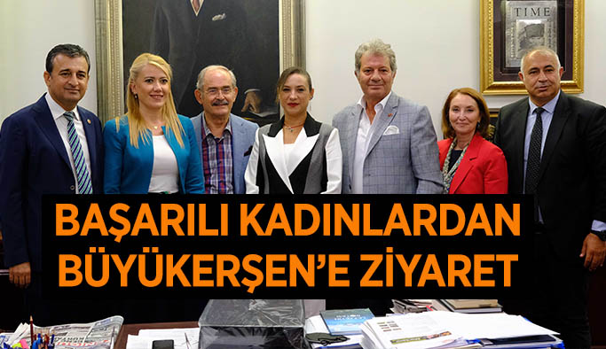 Başarılı kadınlardan Büyükerşen’e ziyaret