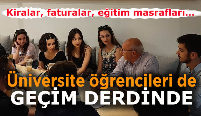 CHP’li Çakırözer üniversite öğrencilerini dinledi