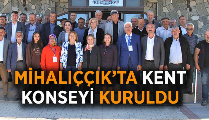 Mihalıççık’ta Kent Konseyi kuruldu