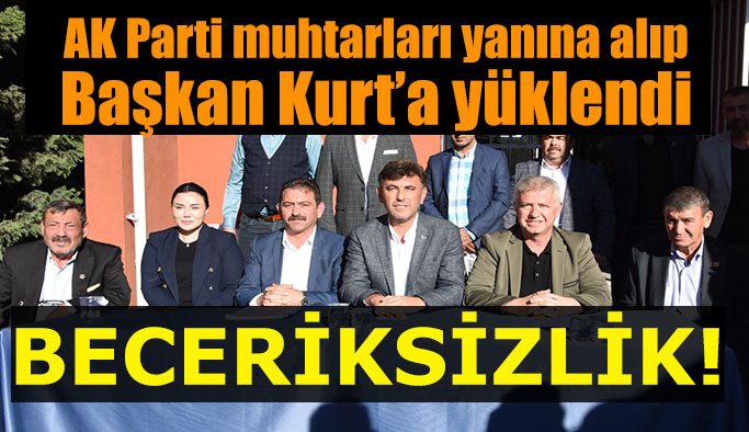 Odunpazarı'nda dönüşüm savaşı sürüyor:  AK Parti'den sert eleştiri