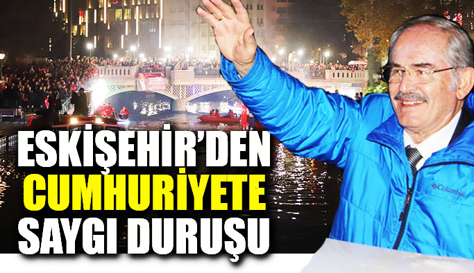 Cumhuriyet kenti Eskişehir'de coşkulu bayram