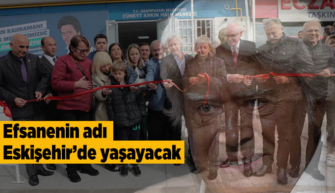 Cüneyt Arkın Halk Merkezi törenle açıldı