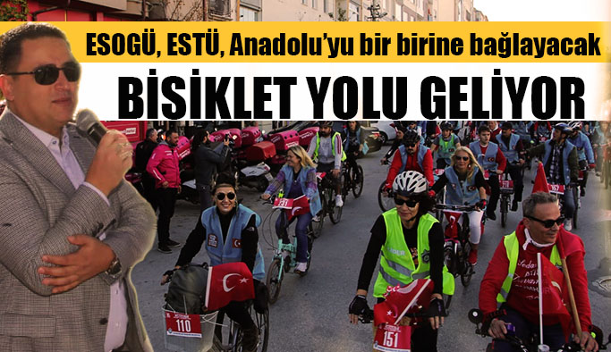 Eskişehir'e 72 kilometrelik bisiklet yolu: Ocakta çalışmalar başlıyor