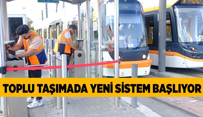 Eskişehir’de toplu taşımada yeni sistem başlıyor