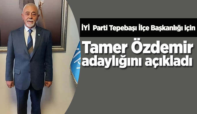 İYİ Parti Tepebaşı'na ilk aday: Özdemir