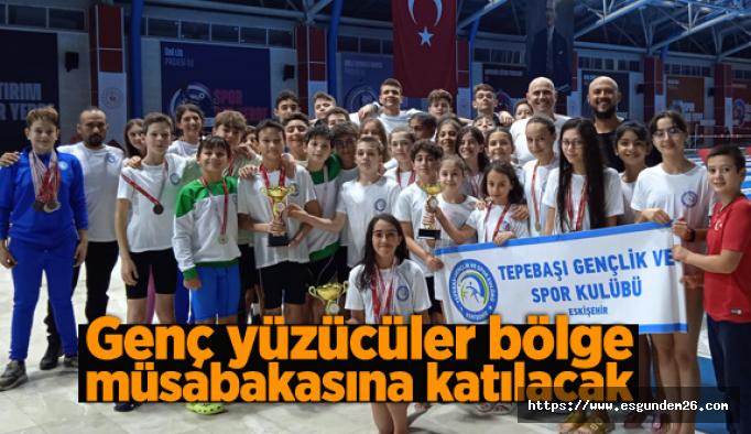 Tepebaşı sporcuları bölge müsabakasına katılmaya hak kazandı