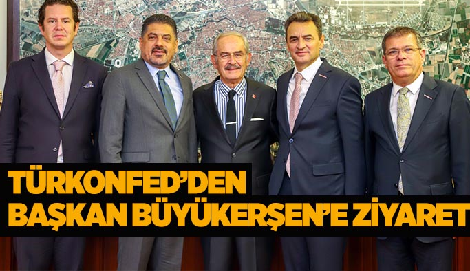 TÜRKONFED’den Başkan Büyükerşen’e ziyaret