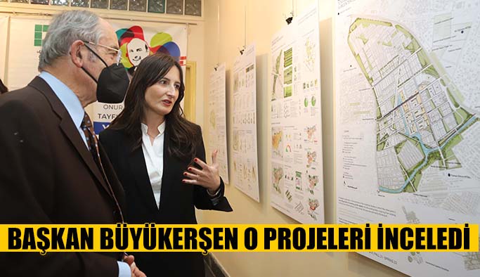 Başkan Büyükerşen o projeleri inceledi