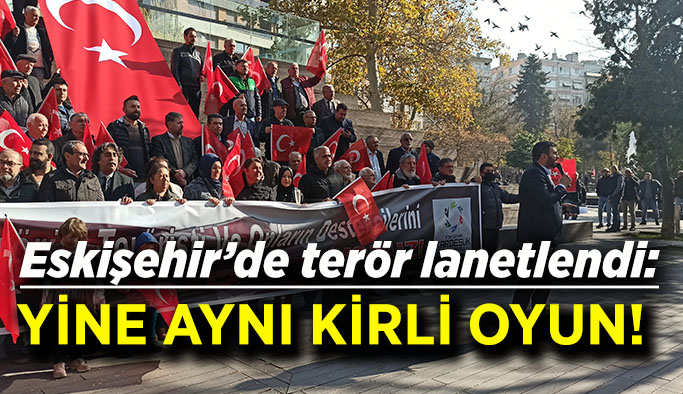 Eskişehir Kardeşlik Platformu basın açıklamasında terörü lanetledi