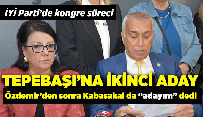 İYİ Parti Tepebaşı'nda ikinci aday