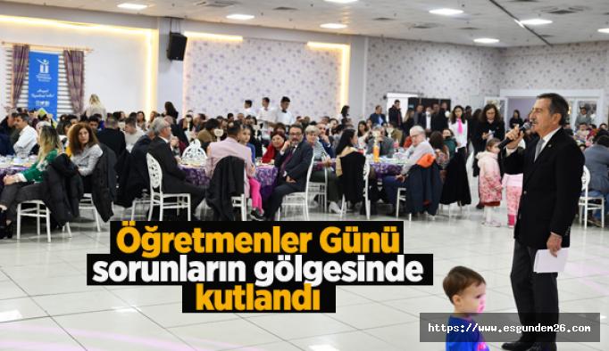 Tepebaşı Belediyesi, öğretmenleri yemekte buluşturdu