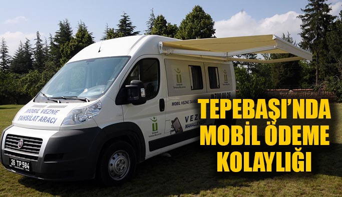 Tepebaşı’nda mobil ödeme kolaylığı