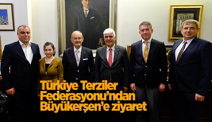 Türkiye Terziler Federasyonu’ndan Başkan Büyükerşen’e ziyaret