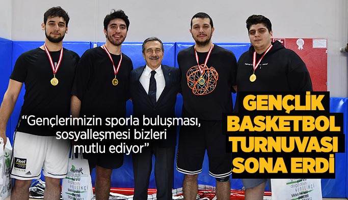 Gençlik Basketbol Turnuvası sona erdi