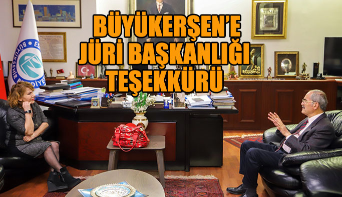 Büyükerşen’e jüri başkanlığı teşekkürü