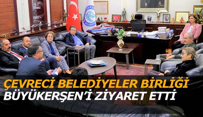 Çevreci Belediyeler Birliği Büyükerşen’i ziyaret etti