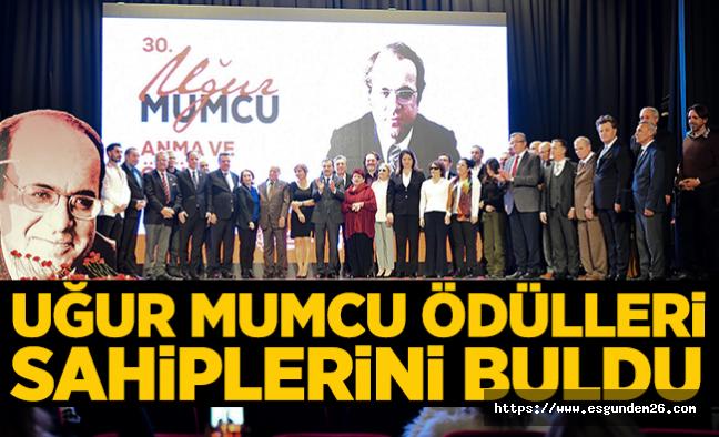 Uğur Mumcu ödülleri sahiplerini buldu