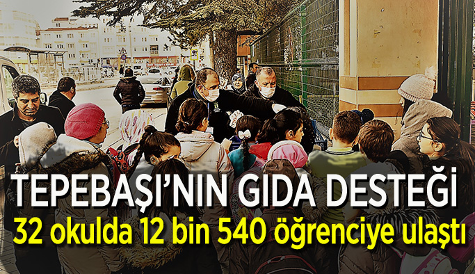 Gıda desteği 12 bin 540 öğrenciye ulaştı