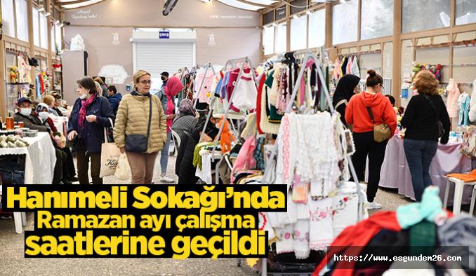 Hanımeli Sokak’ta ramazan düzenlemesine gidildi