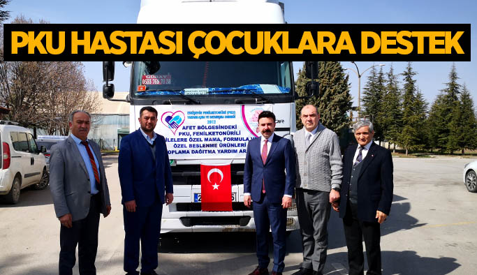 PKU hastası çocuklara destek