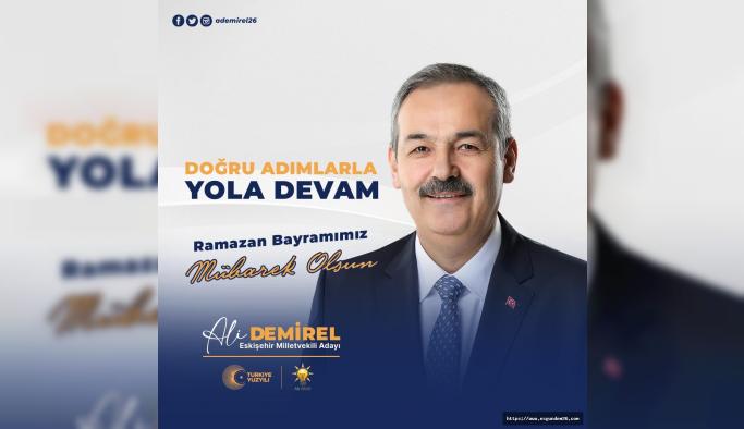 AK Parti Milletvekili Ali Demirel'den bayram tebriği