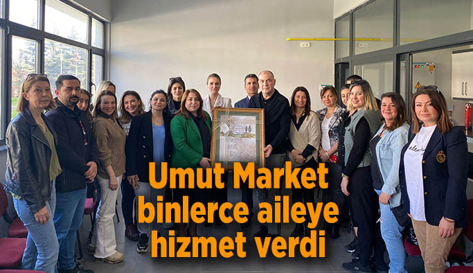 Umut Market binlerce aileye hizmet verdi