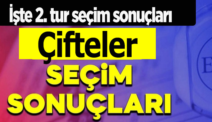 Çifteler “Erdoğan” dedi