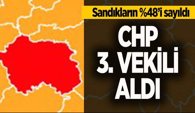 Eskişehir'deki vekillik yarışında CHP öne geçti