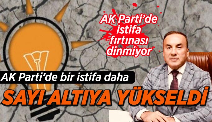 AK Parti'de istifa rüzgarı