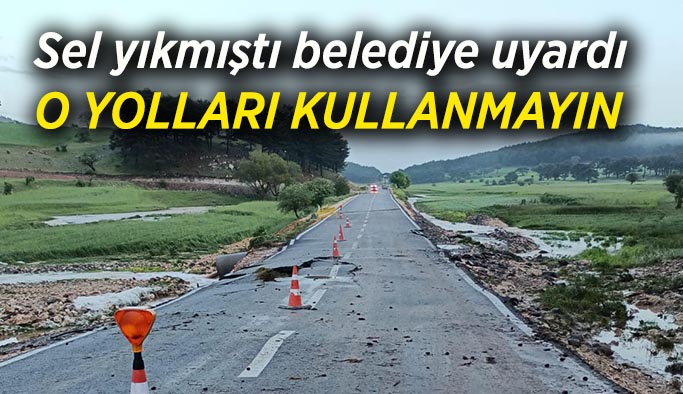 Eskişehirli vatandaşlara uyarı: O yolları kullanmayın