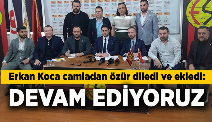 Eskişehirspor Yönetimi devam etme kararı aldı