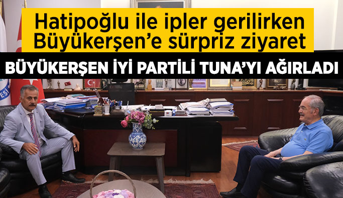 İyi Parti’den Büyükerşen’e nezaket ziyareti