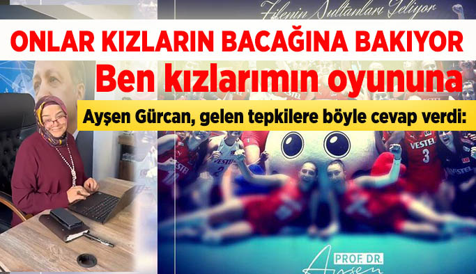 AK Partili  Gürcan niyet okudu: Onlar kızların bacağına bakıyor