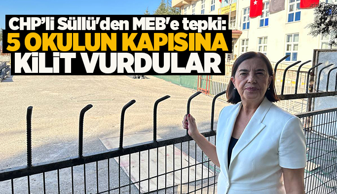 Eskişehir'de okulların açılacağı hafta 5 okulun kapısına kilit