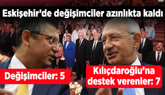 Eskişehir “Kılıçdaroğlu” dedi